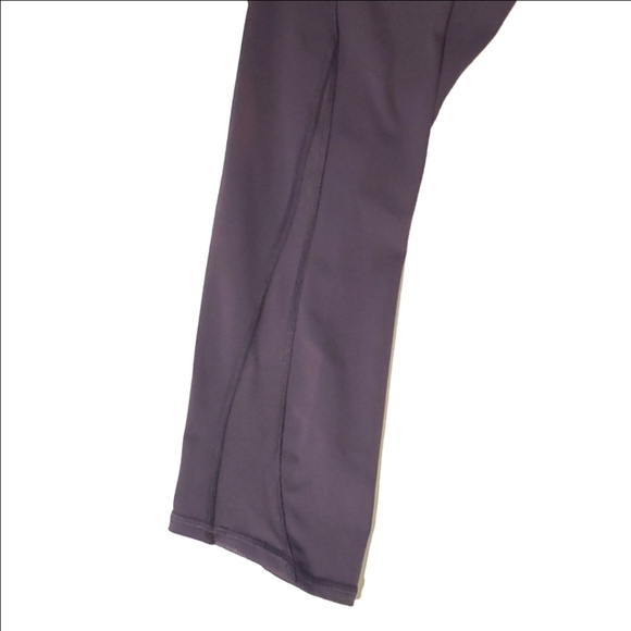 ATHLETA VOGO Activewear Workout Yoga Pants Capri Leggings Size 6 Aubergine Color - Picture 5 of 7